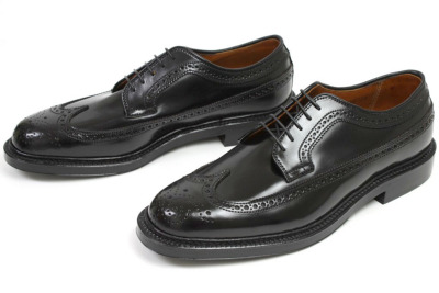 オールデン ロング・ウィングチップ コードバン ブラック （ALDEN 9751） オールデン ALDEN CRISPIN