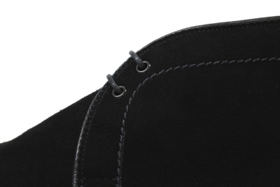 オールデン チャッカブーツ キッドスエード ブラック （ALDEN N1702L